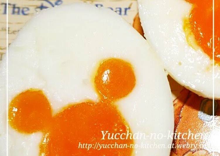 Mickey Mouse Shaped Boiled Egg