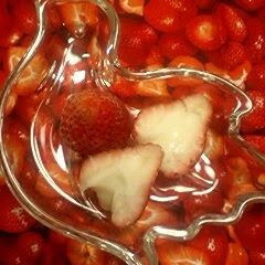 A picture of Homemade Strawberry Milk Ice Cream.