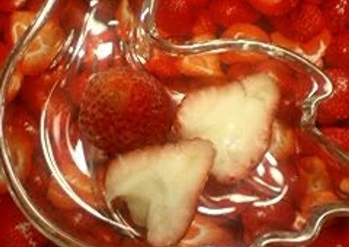 Recipe of Super Quick Homemade Homemade Strawberry Milk Ice Cream