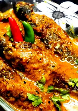 A picture of Rang Birangi Tengra / Colourful Cat fish.