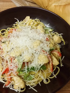 A picture of Cajun Chicken Pasta.