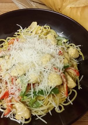 A picture of Cajun Chicken Pasta.
