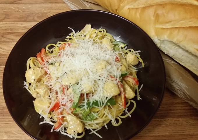 Steps to Prepare Any-night-of-the-week Cajun Chicken Pasta