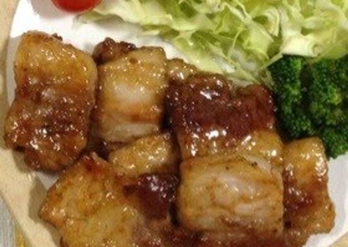 Pork Belly in Oyster Sauce Recipe by cookpad.japan - Cookpad