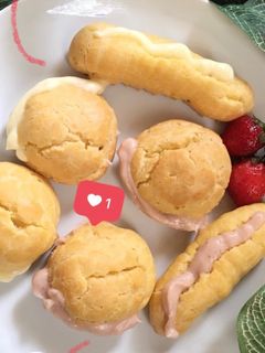 Foto resep Choux (Soes) with Cream Puff