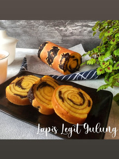 Foto resep Lapis legit gulung