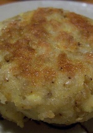 A picture of Healthy Atsuage Fried Tofu Burgers Lots of Sesame.