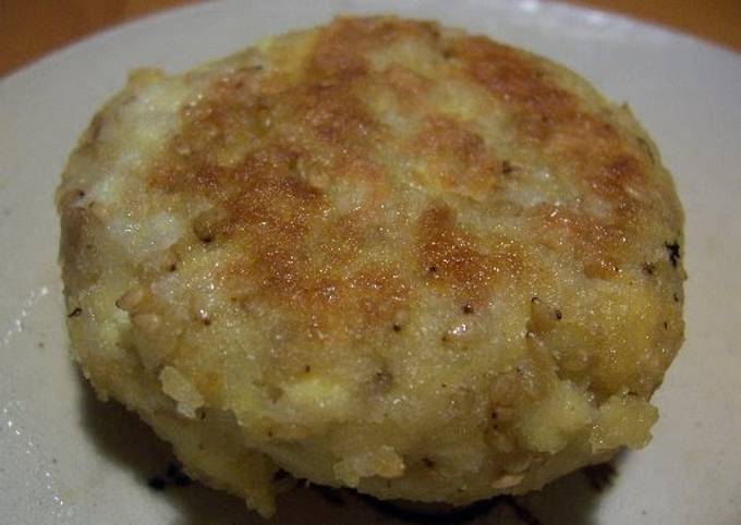 Healthy Atsuage Fried Tofu Burgers Lots of Sesame