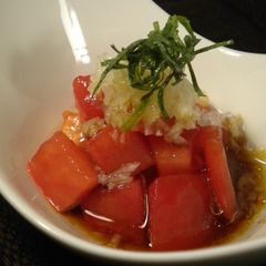 A picture of A Touch of Summer: Japanese-style Tomato Salad.