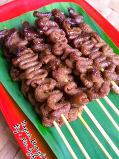 Foto resep Sate Usus Bumbu Bacem