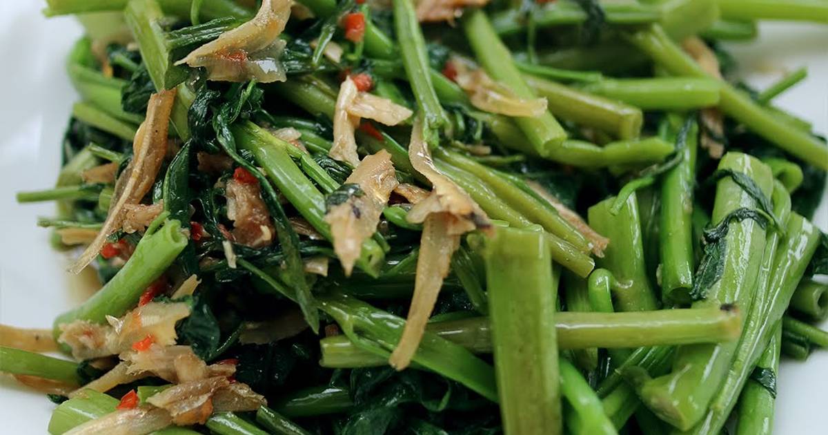 Sambal Kang Kong (Water Spinach) Recipe by Diff Lim - Cookpad