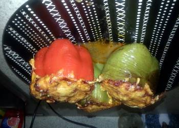 Easiest Way to Recipe Appetizing stuffed bell peppers