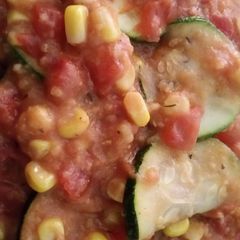 A picture of Zucchini & Corn Stew.