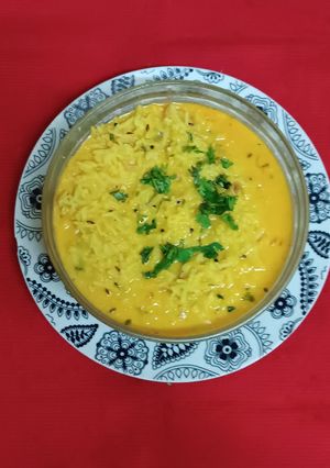 A picture of Masala Rice in Buttermilk.