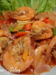 Foto resep Udang Saus Padang