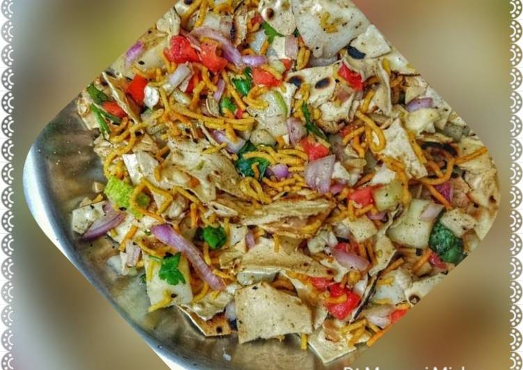 Roasted Papad Chaat