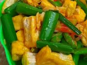 Gambar tumis tahu kuning belalo