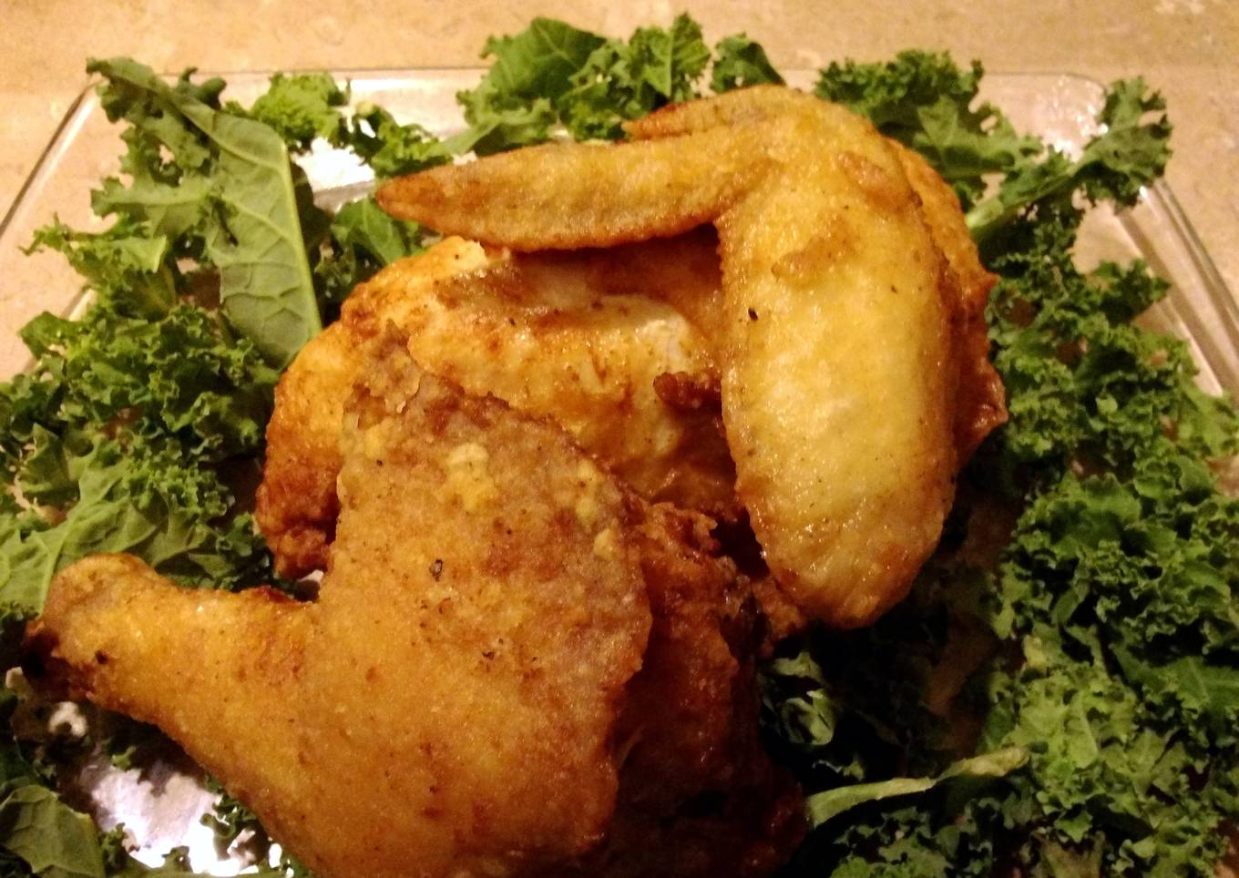 Deep fried turkey breast