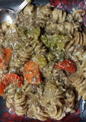 A picture of Elk Mushroom Goulash.