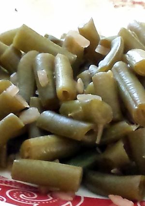 A picture of Wicked Green Beans.