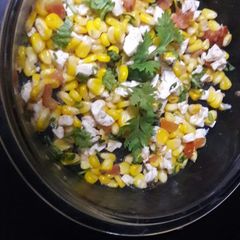 A picture of Vegetable corns chaat.
