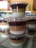 Puding Jeli Coklat Kopi Susu Cup