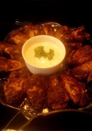 A picture of Chili Party Wings.