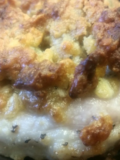 A picture of Bleu Cheese Crusted Pork Chops.