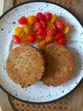 Medallones de acelga, ricota y avena