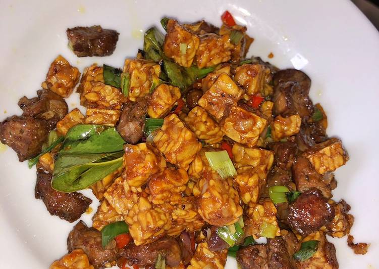 Bumbu meracik Tempe, ati saus tiram 👩🏻‍🍳, Bikin Ngiler