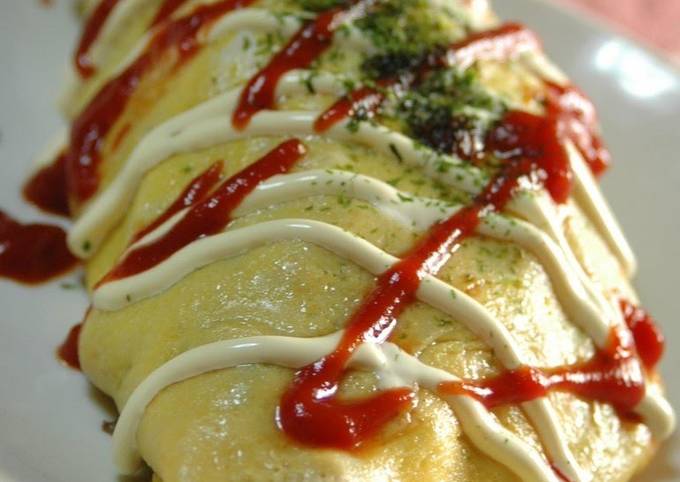 Omu-Soba: Yakisoba Noodle Omelettes recipe main photo
