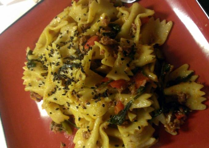 Simple Way to Make Any-night-of-the-week Spicy Shrimp and Tomato Pasta