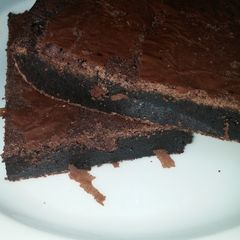 A picture of Flourless fudge brownie (gluten free).
