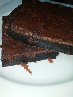 A picture of Flourless fudge brownie (gluten free).