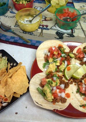 A picture of Authentic Chicken Tacos (Dairy-Free, Gluten-Free).