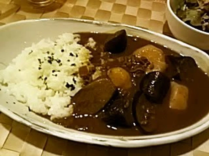 Simple Way Make Recipe Easy &amp;amp; Delicious! Aubergine and Minced Meat Curry that is So Delicious, Appealing}