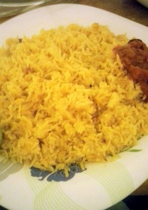 A picture of Lentil Rice.