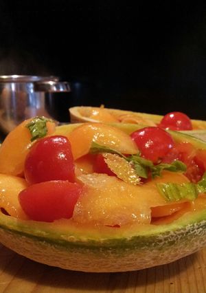 A picture of AMIEs "Insalata di Melone".