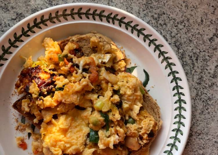 How to Make Quick Breakfast Egg Across the Pan