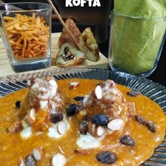 A picture of Farali Malai Kofta.