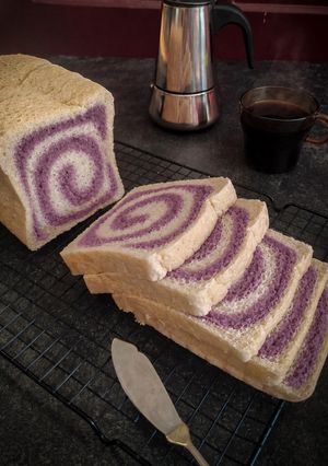 Foto resep Roti Tawar Ubi Ungu