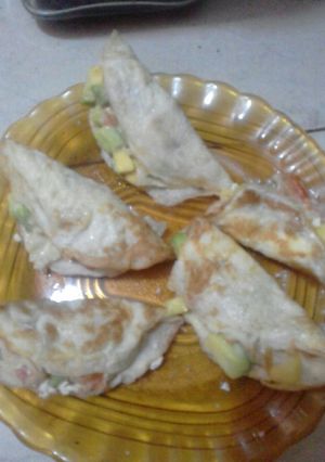 Una foto de Mini tortilla en cucharón
