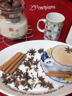 عکسی از دستور چای ماسالا خانگی