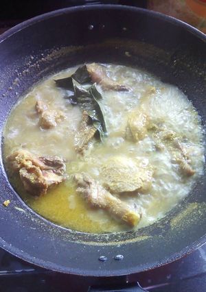 Foto resep Ayam ungkep kunir