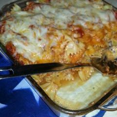 A picture of Kay's Krazy Lazy Lasagna.