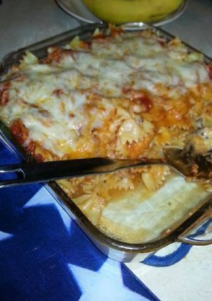 A picture of Kay's Krazy Lazy Lasagna.