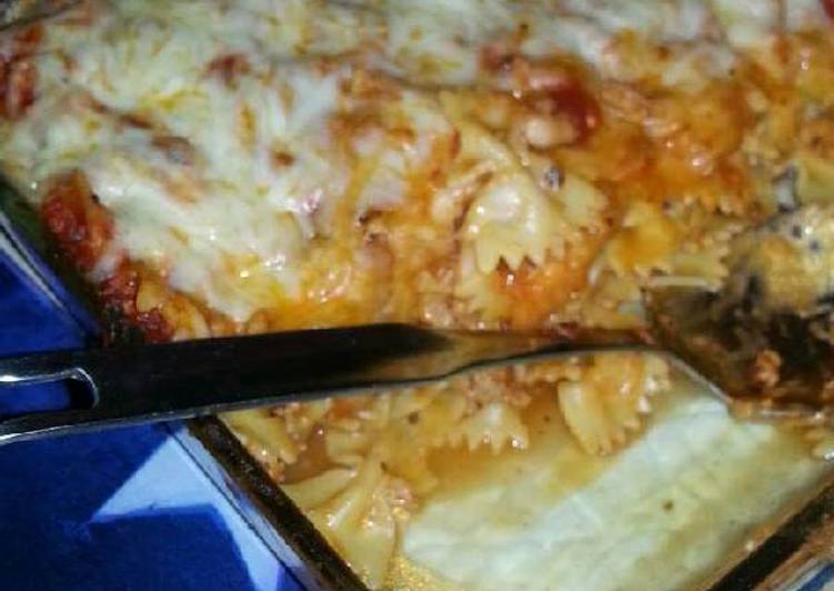 Recipe of Favorite Kay&#39;s Krazy Lazy Lasagna