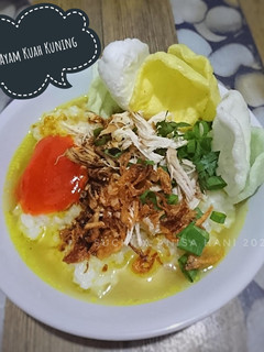 Foto resep Bubur Ayam Kuah Kuning