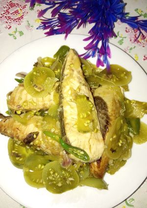 Foto resep Oseng cuek cabe dan tomat hijau