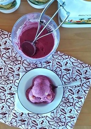 Foto di Gelato veloce e leggero ai frutti di bosco 🌷